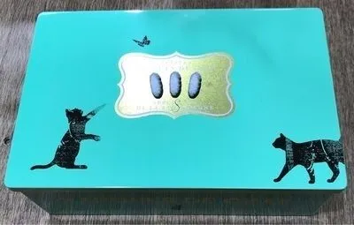 Petites Langues De Chat,Boîte En Métal
