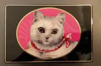 La Sablesienne - Metal Box “White Cat”, 250g (8.8oz)