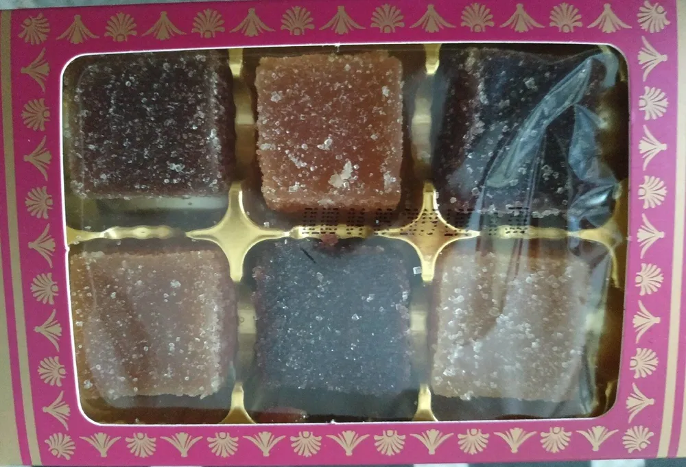 Assortiment de pâte de fruits
