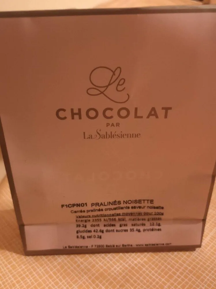 Pralinés Noisette