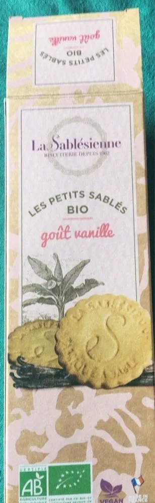 Petits sablés bio vanille