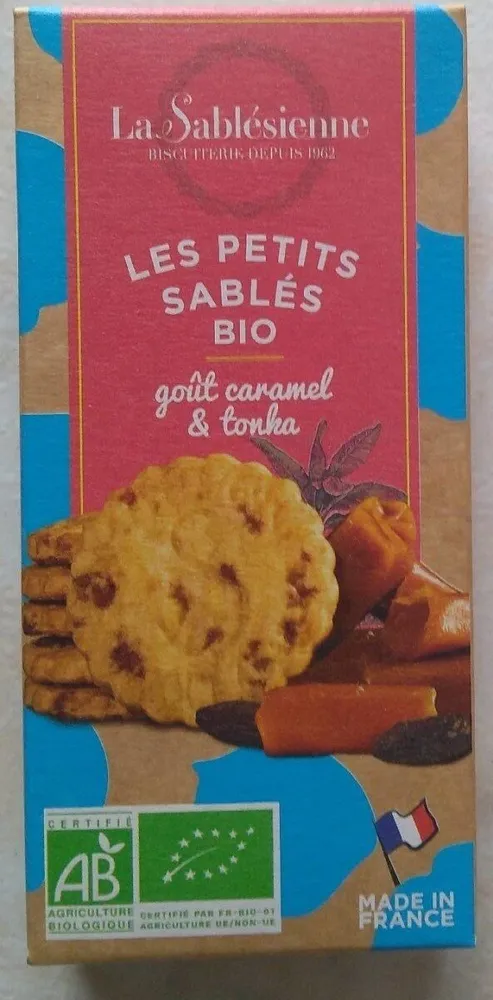 Petits sablés caramel et tonka
