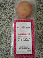 Fondant aux pépites de framboise
