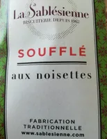 Soufflé aux noisettes