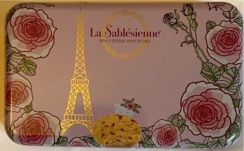 La Sablesienne - Mini Metal Box “Morning in Paris”, 35g (1.2oz)