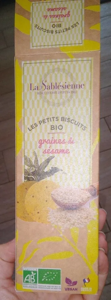 Les petits biscuits bio - Graines de sésame