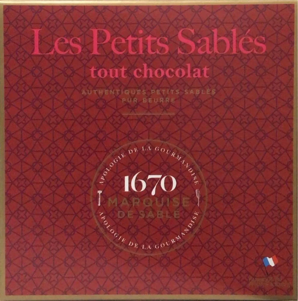 La Sablesienne Chocolate Shortbread, 100g (3.5oz)