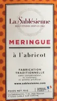 Meringues à l’abricot
