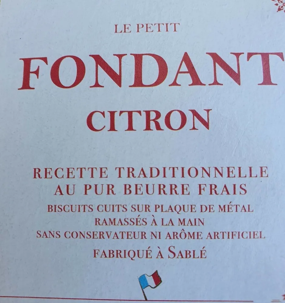 Fondant citron