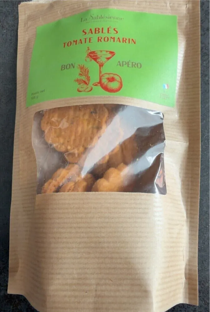 Sablés Tomate Romarin
