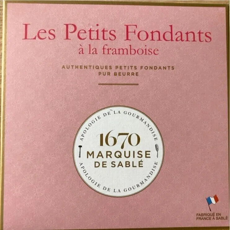 Petits fondants à la framboise