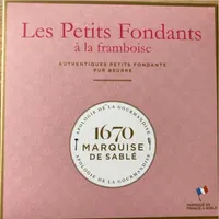Petits fondants à la framboise