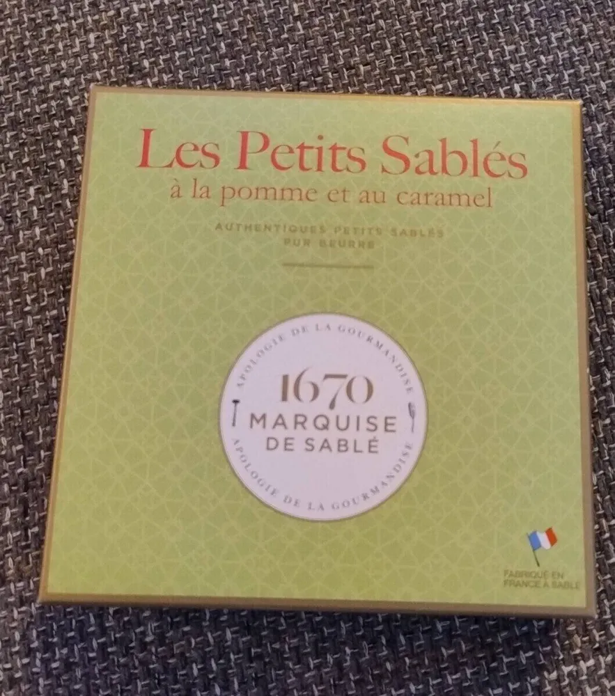 Les petits sablés à la pomme et au caramel