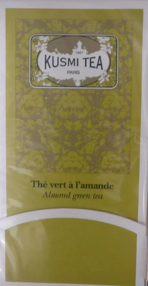 Thé vert à l'amande