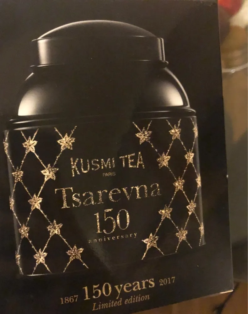 Thé Tsarevna 150 Ans Boîte Métal