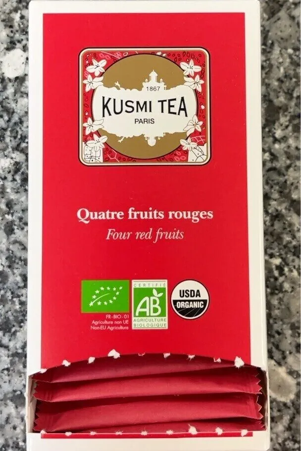 Quatre fruits rouges
