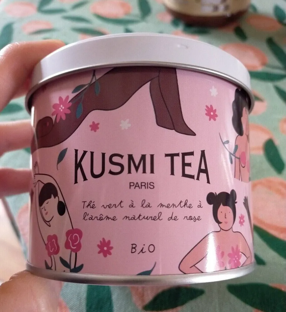 Thé menthe à la rose
