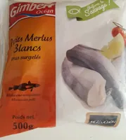 Petits merlus blancs surgelés