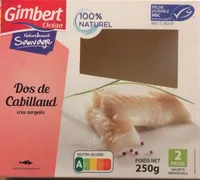 Dos de cabillaud