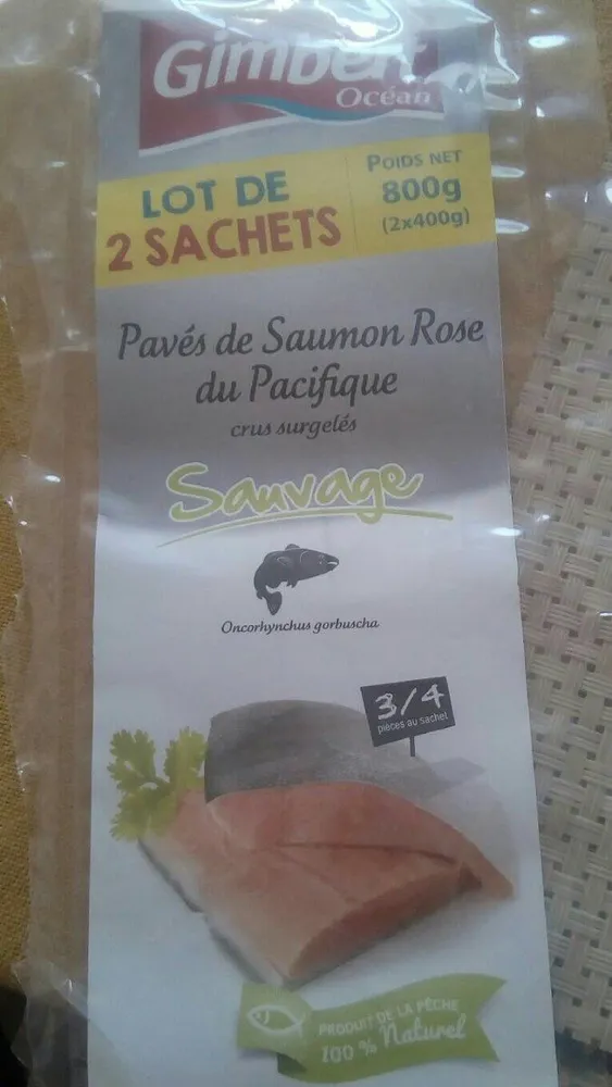 Pavé saumon rose
