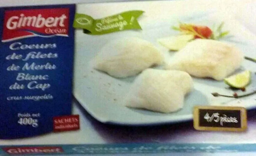 Cœurs de filets de Merlu blanc du Cap