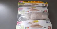 Filets de limande du nord