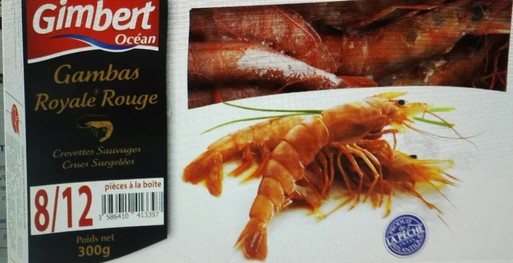 Gambas royale rouge