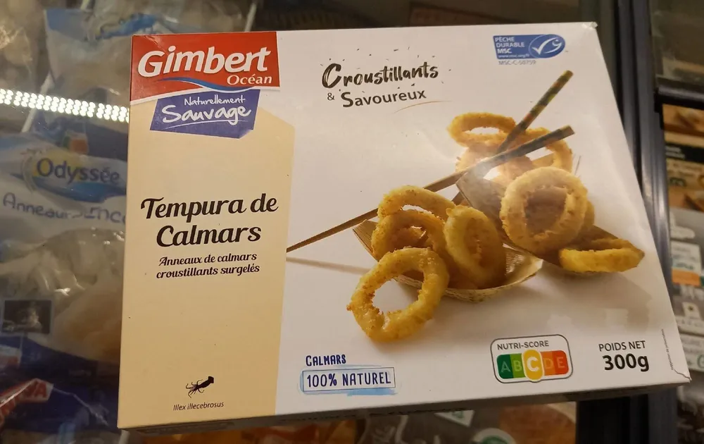 Tempura de calmars