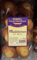 Madeleines au miel