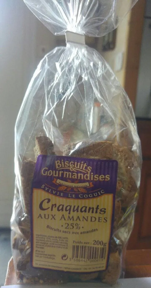 Craquants aux amandes