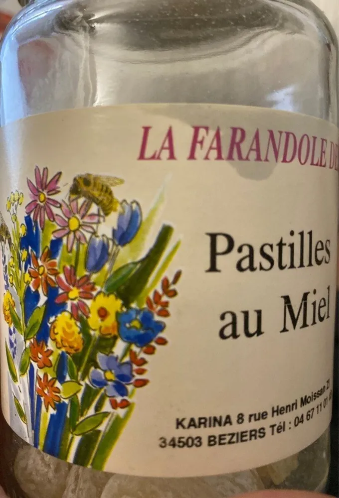 Pastilles au miel