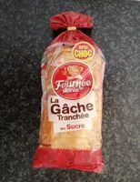 Gâche tranchée au sucre