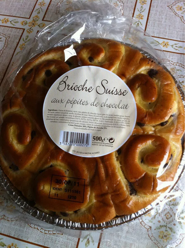 Brioche Suisse aux Pépites de Chocolat
