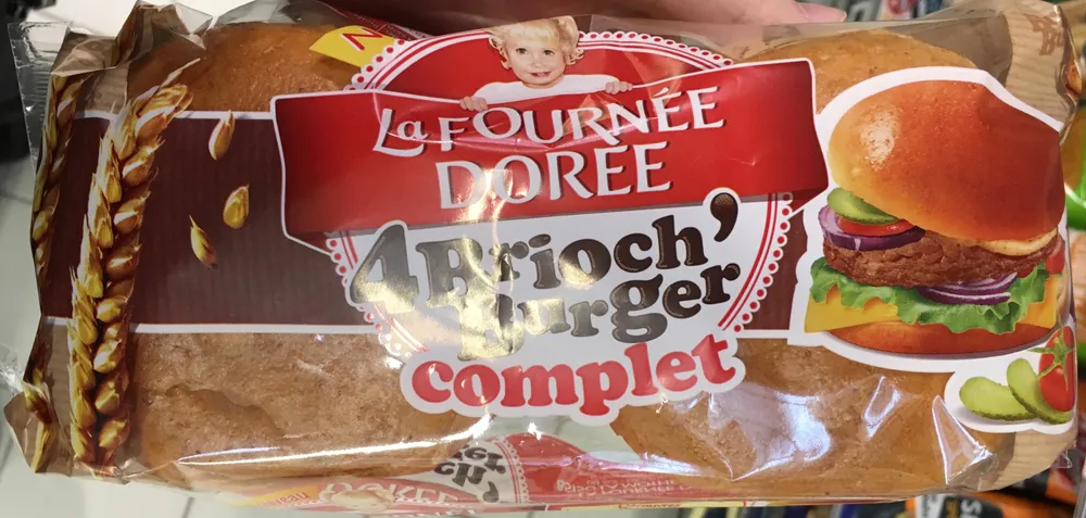 4 Brioch' Burger Complet