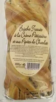 Brioche tressée crème pâtissière