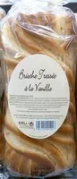 Brioche tressée à la vanille