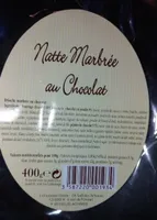 Natte marbrée au chocolat
