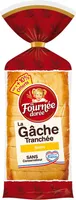 Gâche tranchée au sucre