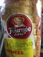 Brioche tranchée au sucre