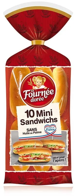10 Mini Sandwichs