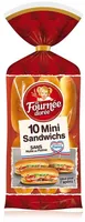 10 Mini Sandwichs