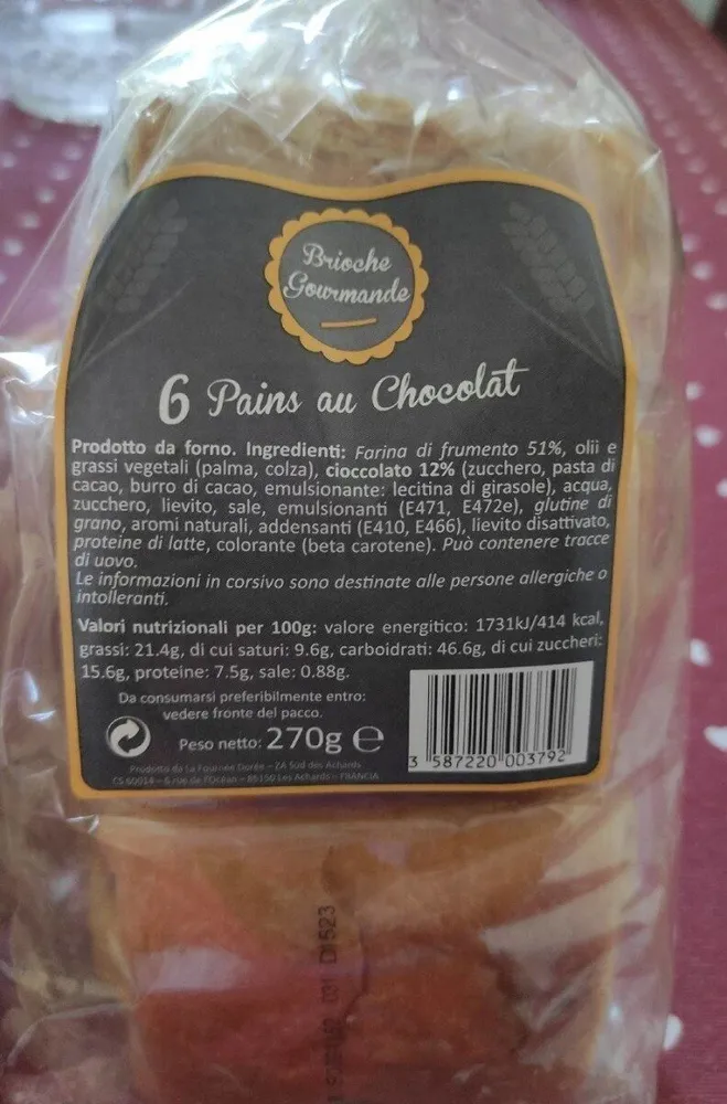 Pains au chocolat
