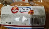 6 Pains Burger briochés