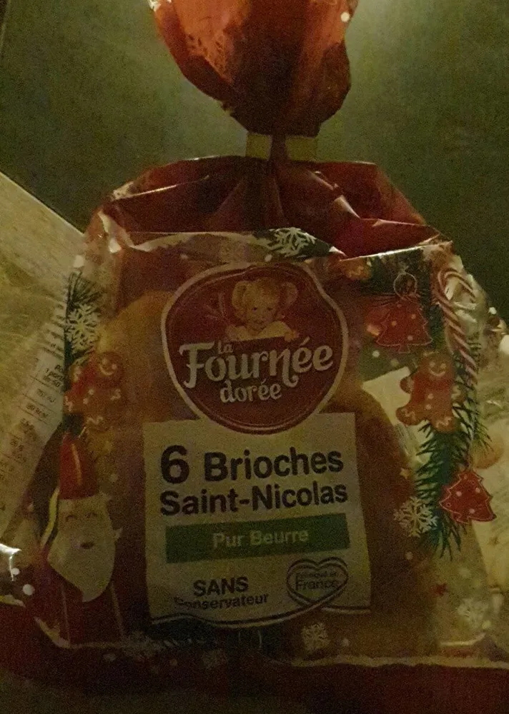 6 brioches Saint-Nicolas
