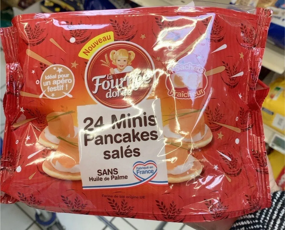 Mini pancakes sales