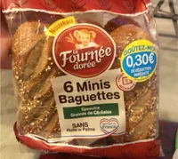 minis baguettes graines céréales sans huile de palme