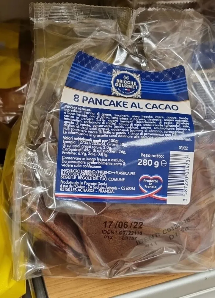 Pancake al cacao