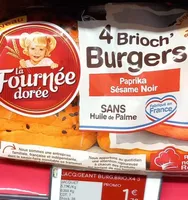 4 brioch burgers