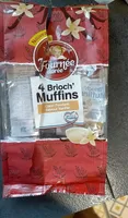 Brioche Muffins coeur fondant Saveur Vanille