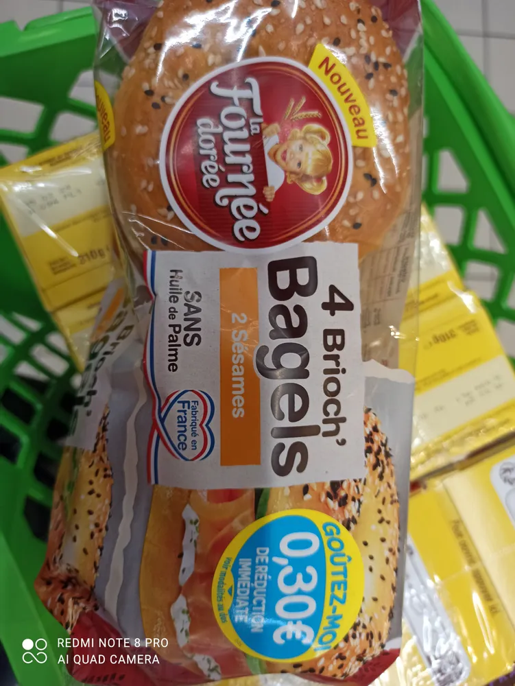 4 brioch' Bagels